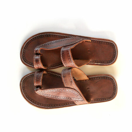 Leather sandals 4